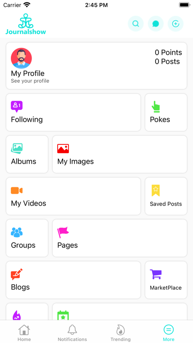 Journalshow Screenshot