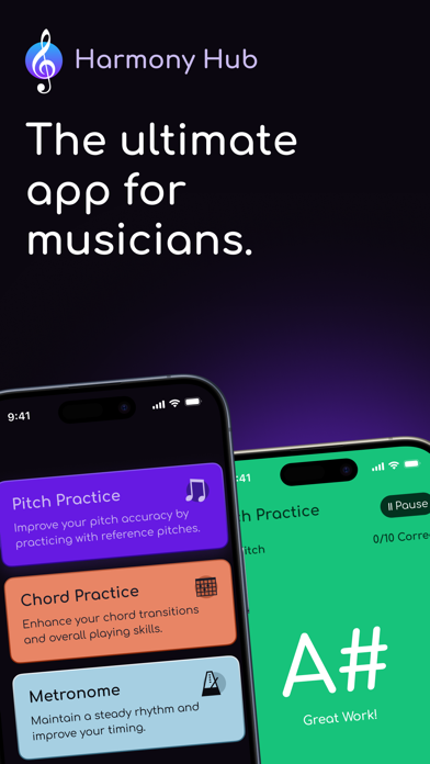 HarmonyHub: Chords,Metronome Screenshot
