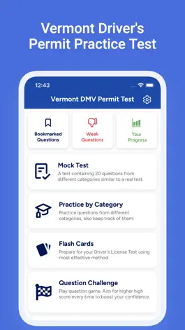 Game screenshot VT DMV Driver's License Test mod apk