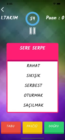 Game screenshot TabuMabu apk