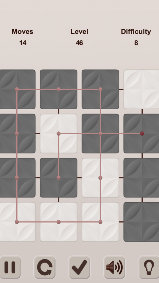 #6. Lines Puzzle. Change color. (iOS) 由: Ruslan Goncharenko