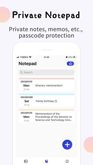 Secret album - lock photos Screenshot