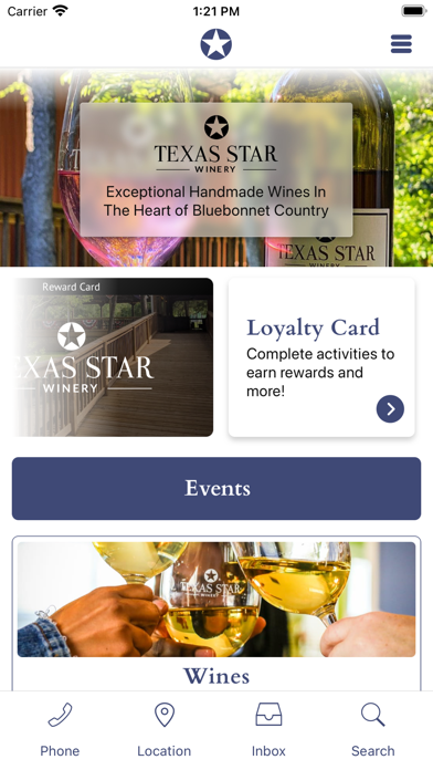 Texas Star Winery Screenshot