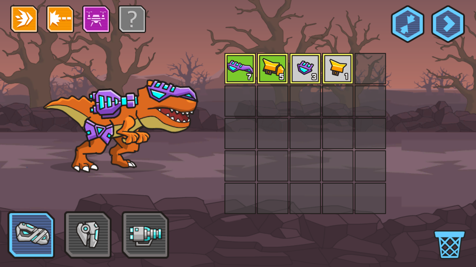 #2. CyberDino: T-Rex vs. Robots (iOS) 来自: CrazyGames.com