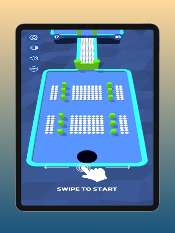 Screenshot #5 pour Color Hole Cube: Block Fill 3D