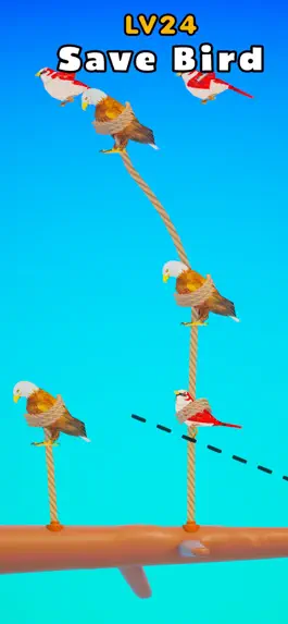 Game screenshot Birds And Ropes: Cut apk