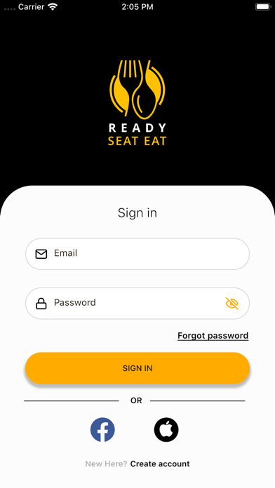 Ready Seat Eat Screenshot