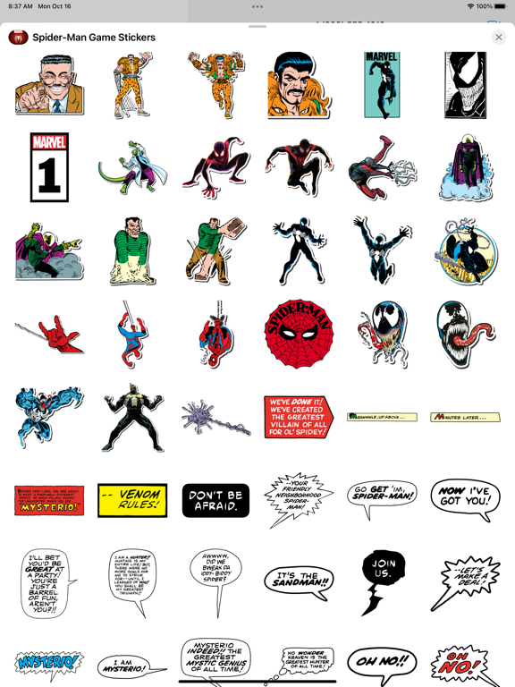 Spider-Man Game Stickersのおすすめ画像2