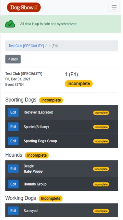 Ringside by DogShow.com