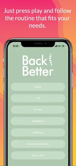 Game screenshot BackBetter mod apk