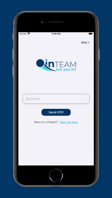 InTeam Sports App Screenshot