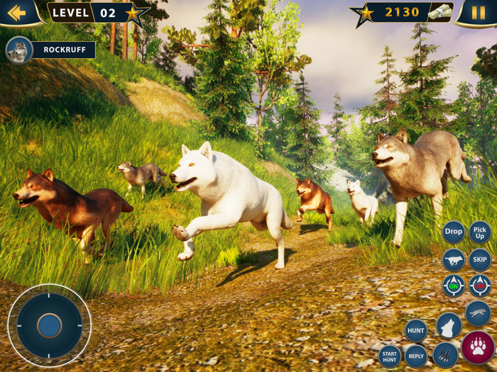 Wolf game the wild kingdom