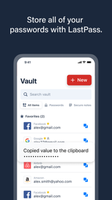 LastPass Password Manager screenshot