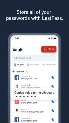 LastPass Password Manager screenshot 1