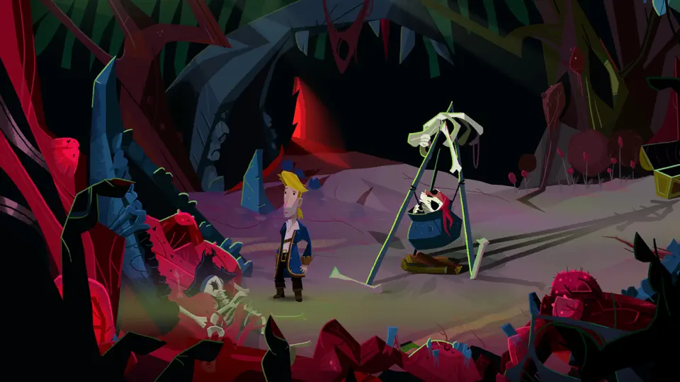 Captura de pantalla de Return To Monkey Island en iPhone 8