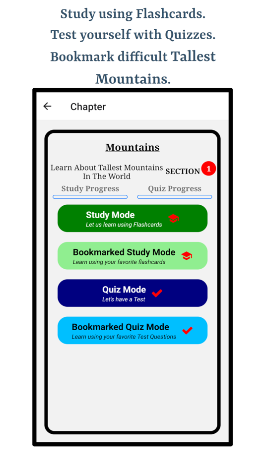 #2. Learn Tallest Mountains (iOS) Podle: Ghumman Tech LLC