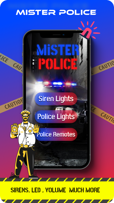 Mister Police Siren & Flasher Screenshot