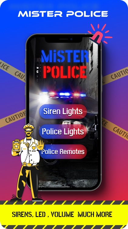 Mister Police Siren & Flasher