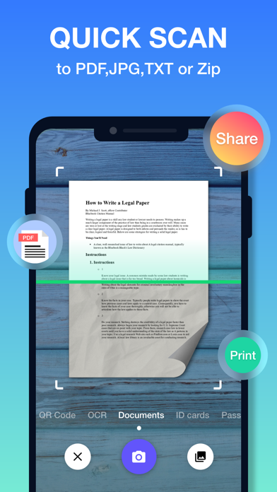 OneScanner: PDF Scanner Appのおすすめ画像1