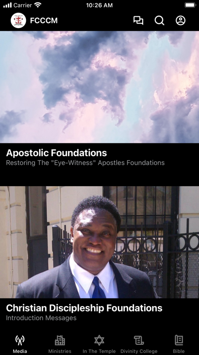 First Century Christ Church Screenshot