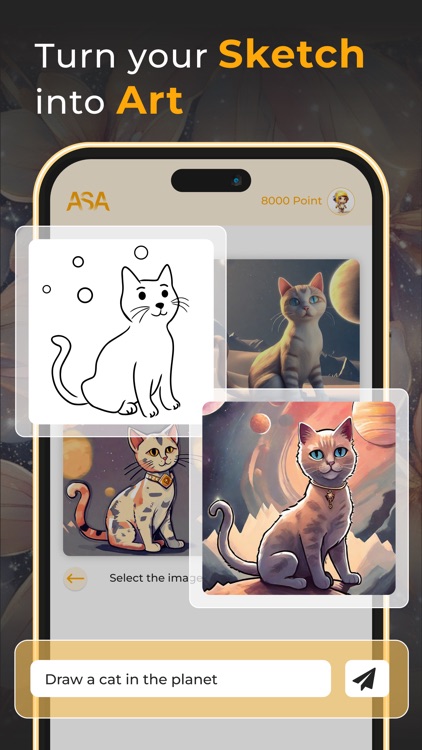 ASA - AI Sketch to Art