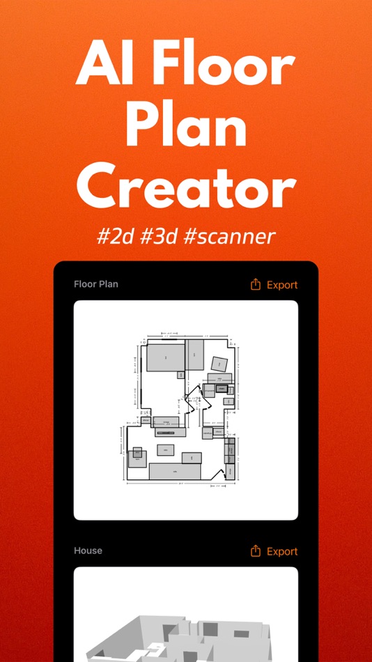 #1. AI Floor Plan Creator - ARoom (iOS) 由: Arda Sen