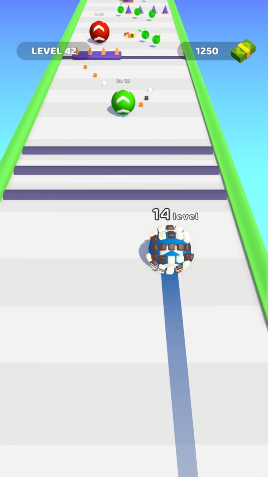 #4. Rolling Paint Runner (iOS) 由: Ozkan Yildiz