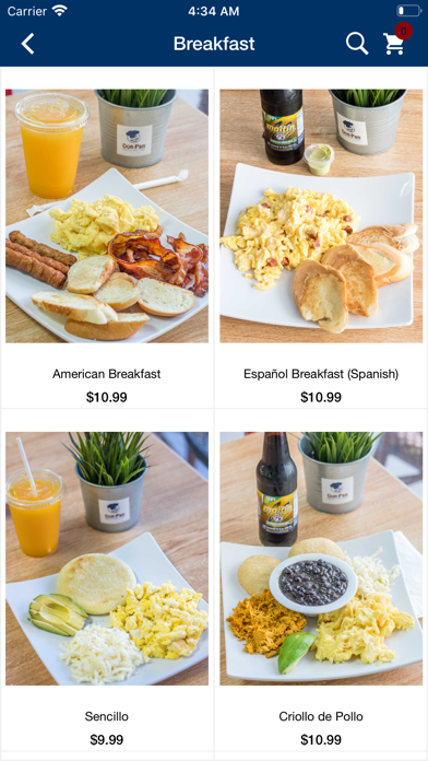 Don Pan Miami Beach iPhone screenshot 3 - Shopping app