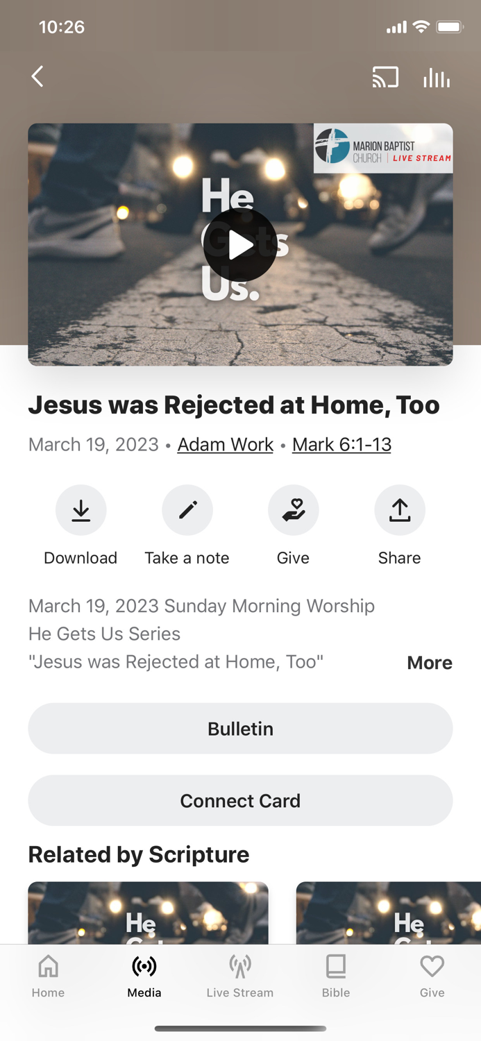 Marion Baptist Church SC