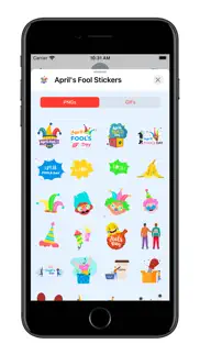 april's fool - gifs & stickers iphone screenshot 3