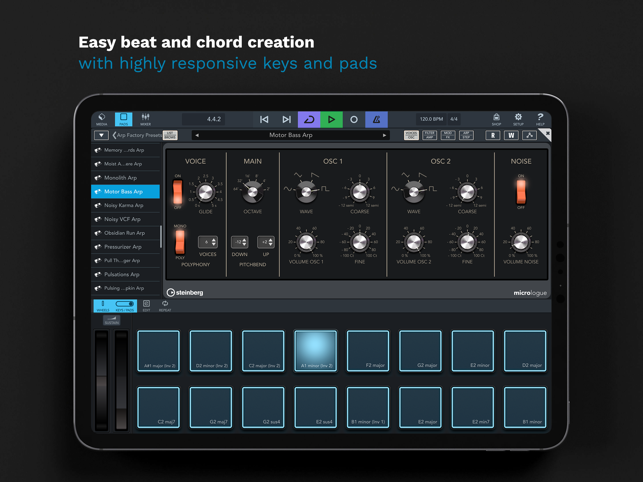 Cubasis 3 - Captură de ecran DAW și Music Maker