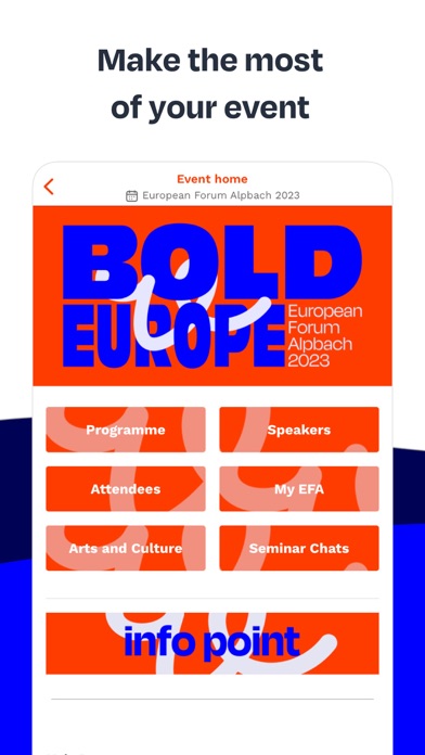 European Forum Alpbach - EFA Screenshot