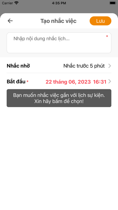 O2 Calendar