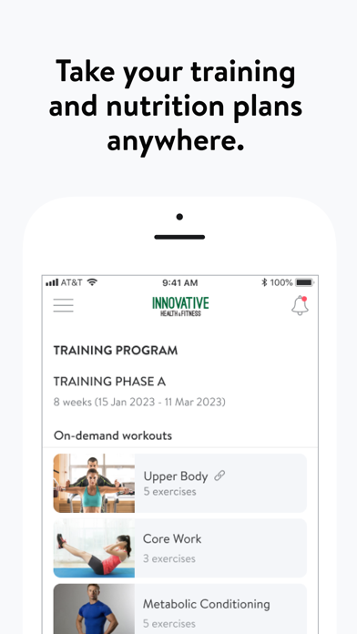 Innovative Health Screenshot