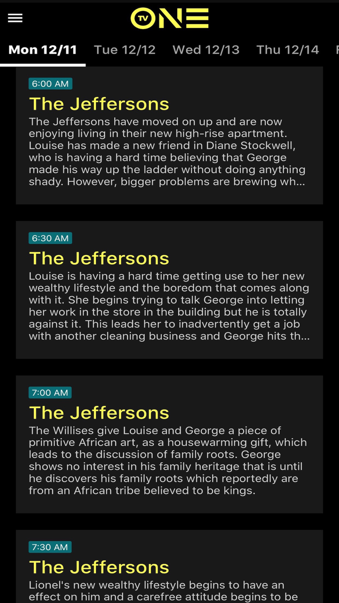 TVOne - Stream Full Episodes