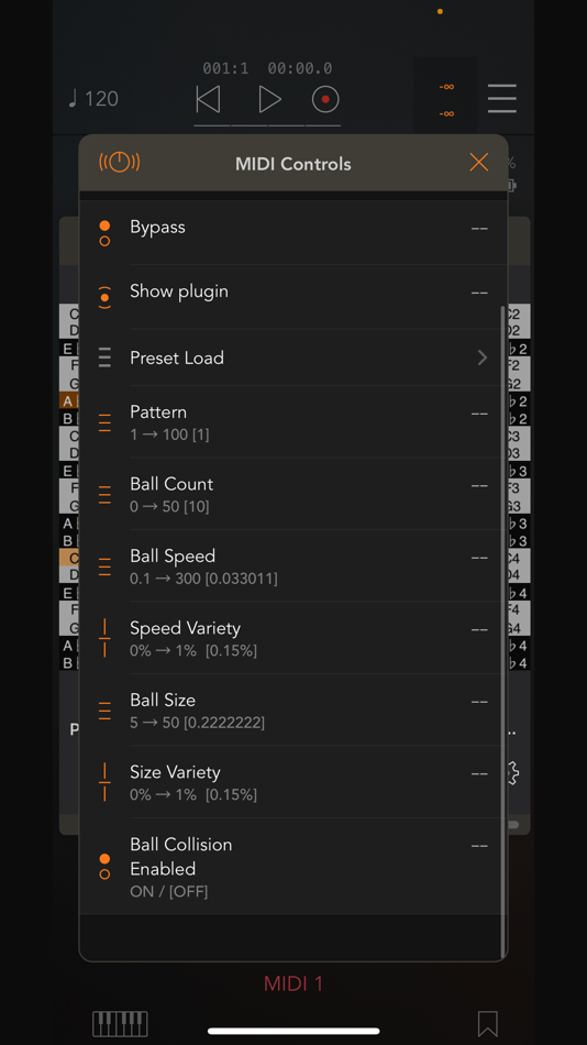 #4. BounceBud Physics Based MIDI (iOS) Podle: Cem Olcay