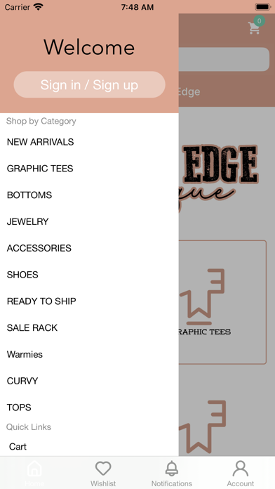 WesternEdgeBoutique Screenshot