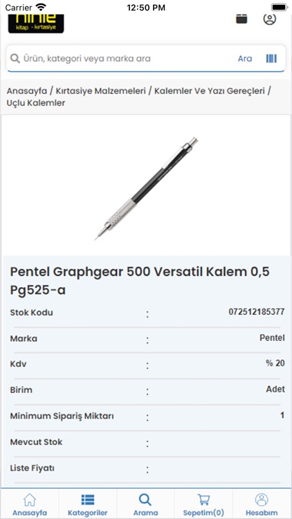 Nihle Kırtasiye Bayi B2B