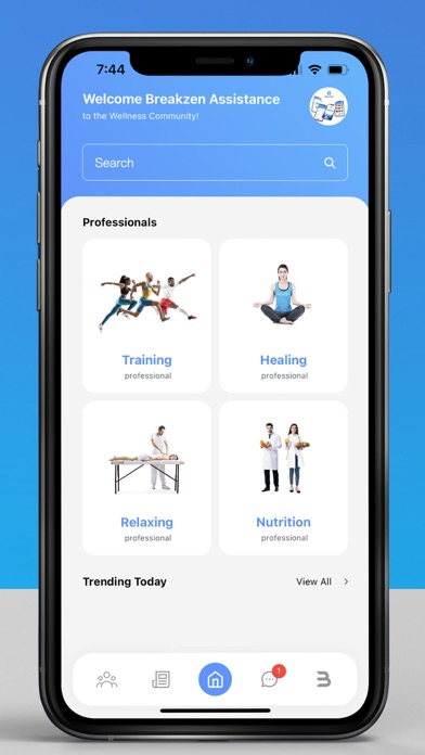 Breakzen - Wellness Coach Screenshot