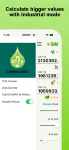 Cannalator screenshot #6 for iPhone