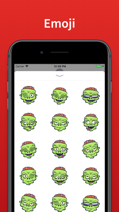 Zombie Emoji Stickers for text Screenshot