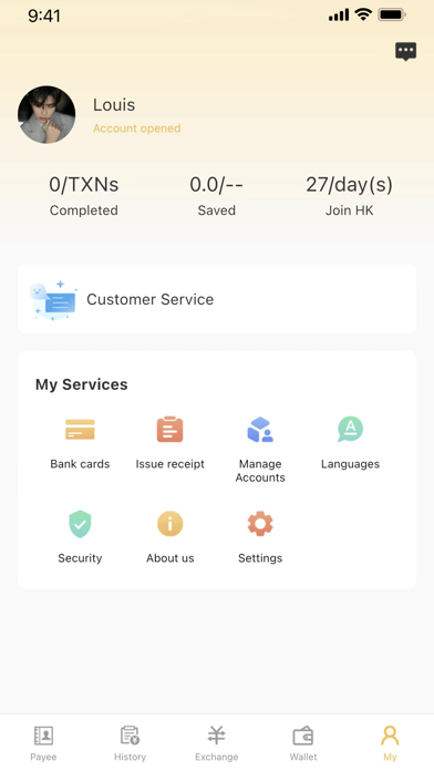App screenshot