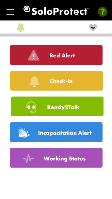 SoloProtect Mobile Screenshot