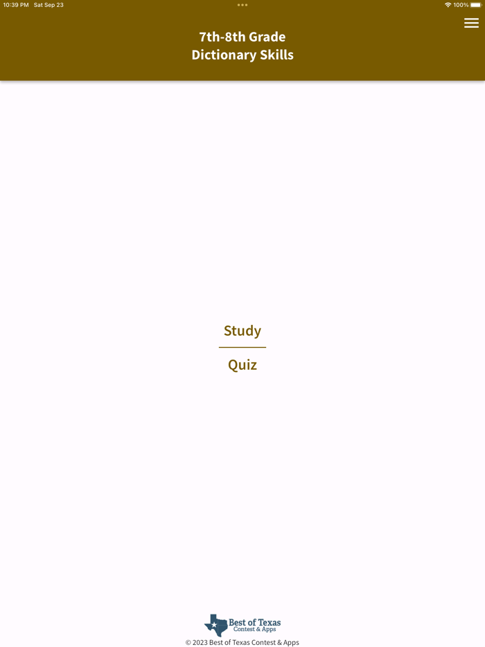 BOT 7th-8th Grade Dictionary