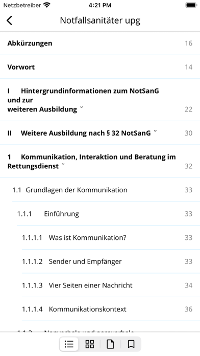 Rettungsdienst Bibliothek Screenshot