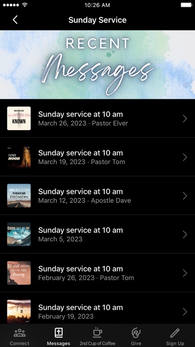 Rancho Christian Center Screenshot