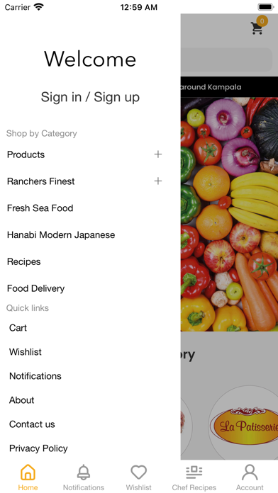 Le Gourmet Delicatessen Screenshot