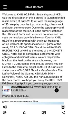 Game screenshot KKBL 95.9 FM , Monett hack
