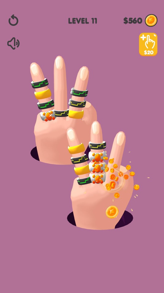#2. Rings Sort (iOS) 由: Virtual Projects Oyun Yazilim Ve Teknoloji