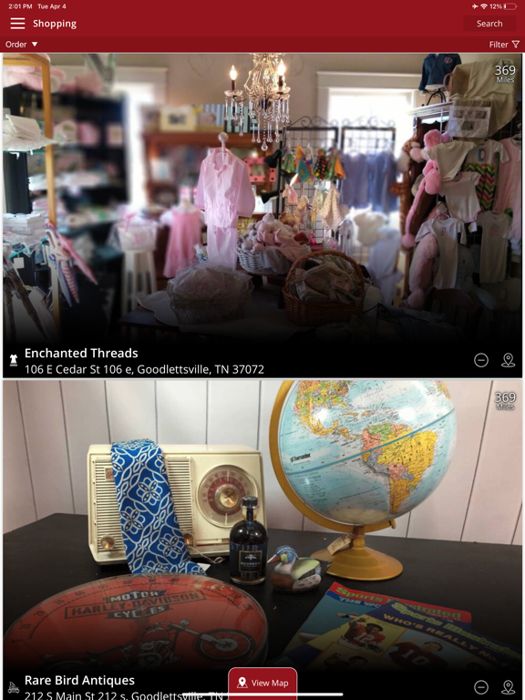 Visit Goodlettsville iPad screenshot 2 - Travel app